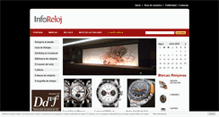 Desktop Screenshot of inforeloj.com